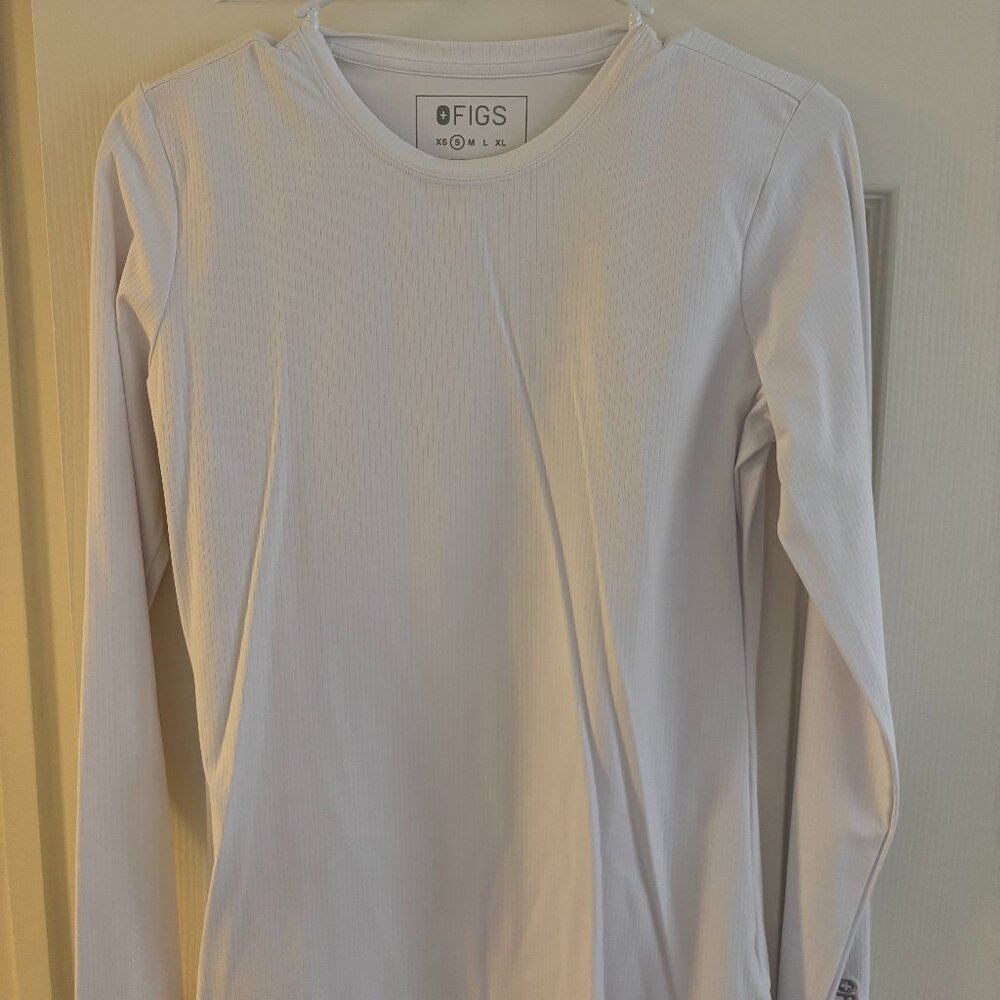 Figs Ribbed Underscrub Long Sleeve Top